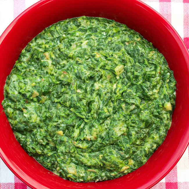 Parmesan Creamed Spinach